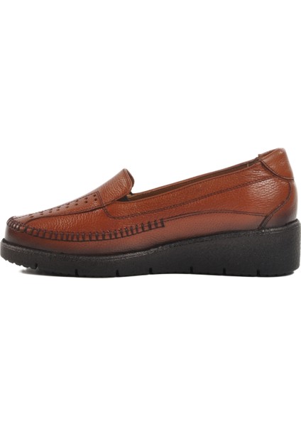 Taba Deri Kadın Casual Ayakkabı fiyatları