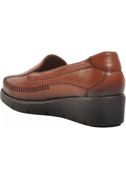 Taba Deri Kadın Casual Ayakkabı fırsatları
