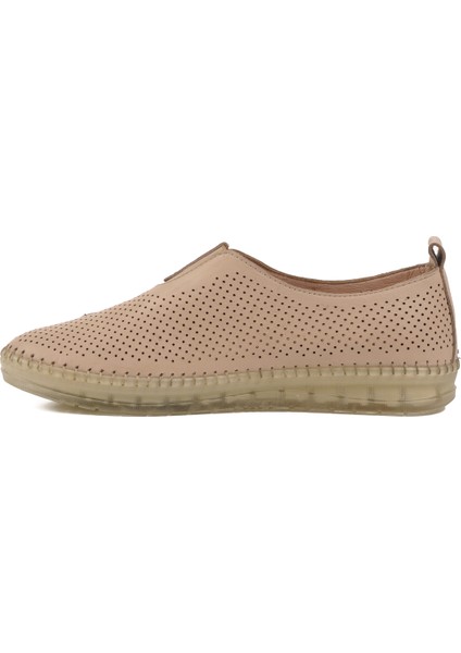 Bej Deri Kadın Casual Ayakkabı fiyatları
