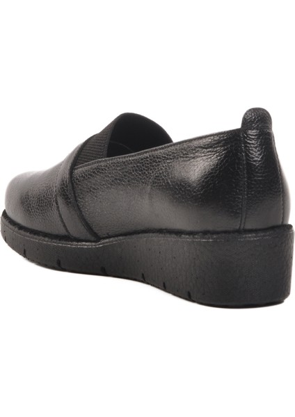 Siyah Deri Kadın Casual Ayakkabı fırsatları