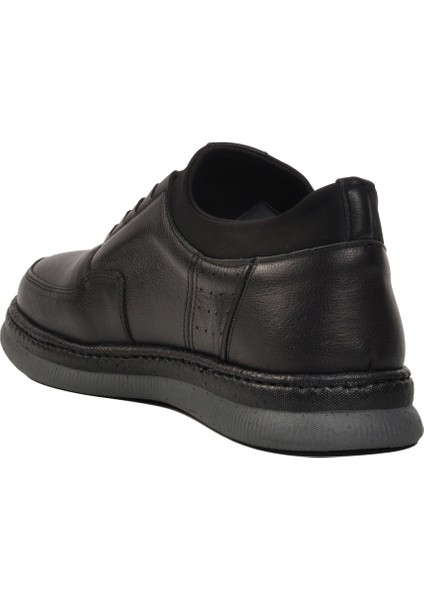 Siyah Deri Erkek Casual Ayakkabı fırsatları