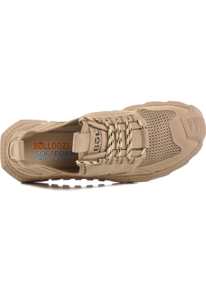 Bej Memory Foam Fileli Hava Alabilen Erkek Spor Ayakkabı fırsatları