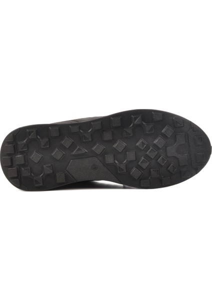 Siyah Fileli Kilit Bağcıklı Erkek Spor Ayakkabı indirimleri