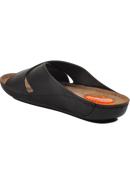 Siyah Suni Deri Kadın Terlik fırsatları