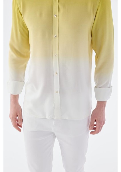 Safran Comfort Fit Düğmeli Yaka Kolay Ütülenebilir Gömlek fırsatları