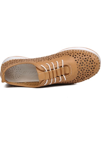 Bej Kadın Düz Rahat Günlük Ayakkabı fırsatları