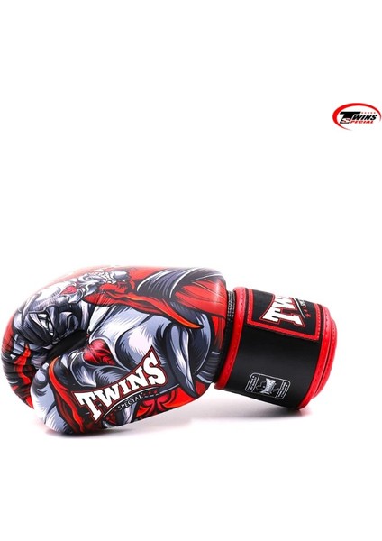 FBGVL3-58RD Kabuki Boks Eldiveni Deri Muay Thai Eldiveni