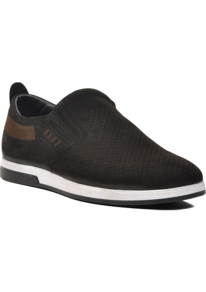 Siyah Nubuk Erkek Günlük Ayakkabı modelleri