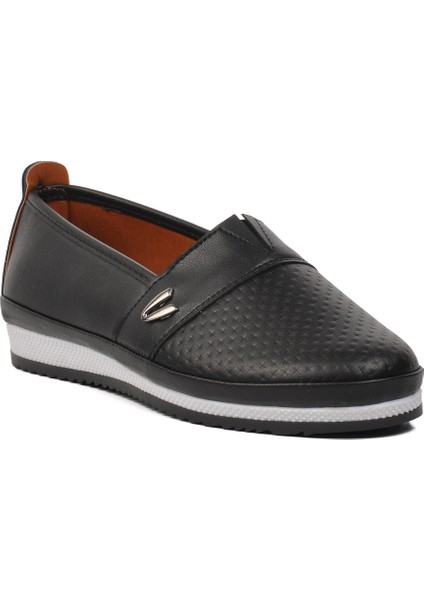 Siyah Kadın Düz Rahat Günlük Ayakkabı modelleri