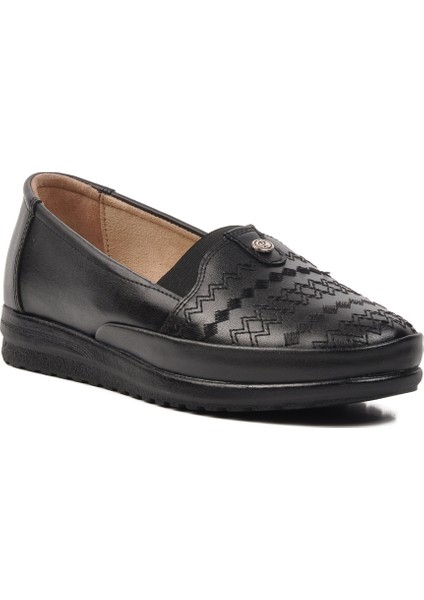 Siyah Kadın Düz Rahat Günlük Ayakkabı modelleri