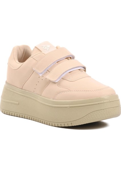 Bej Kadın Spor Ayakkabı Sneaker