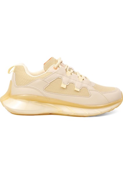 Bej Kadın Spor Ayakkabı Sneaker