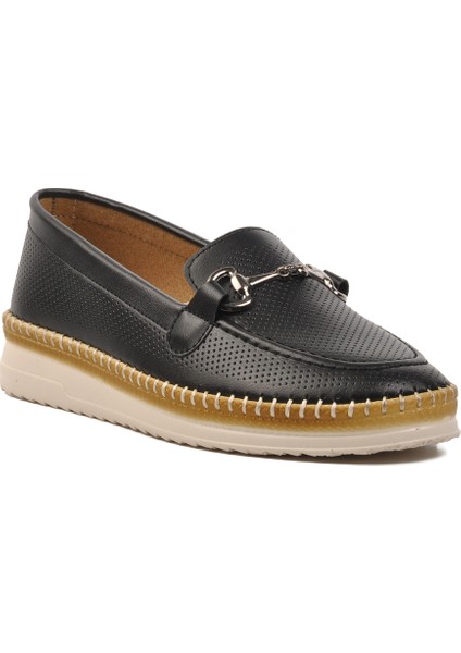 Siyah Kadın Düz Rahat Günlük Ayakkabı modelleri