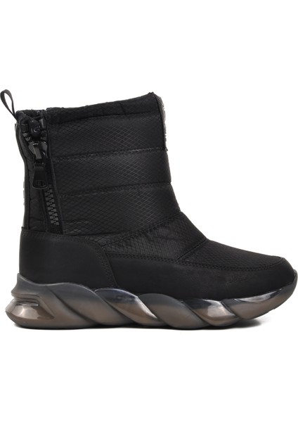 Siyah Kadın Kar Botu