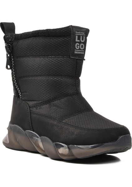 Siyah Kadın Kar Botu modelleri