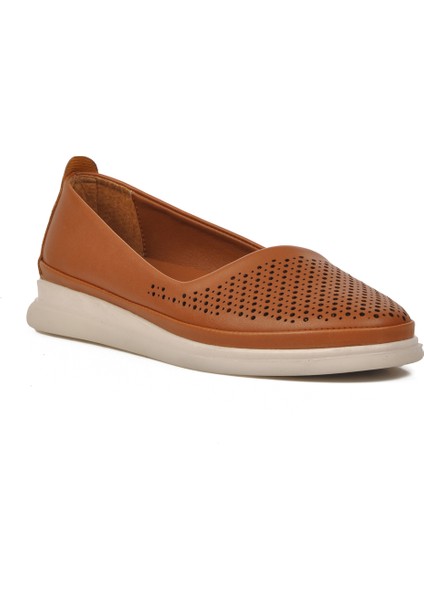 Taba Kadın Düz Rahat Günlük Ayakkabı modelleri