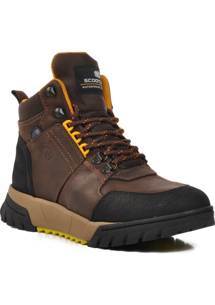 Kahve Nubuk Trekking Outdoor Bot