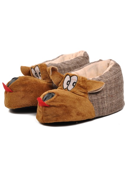 Kahve Kadın Panduf Köpekli fırsatları