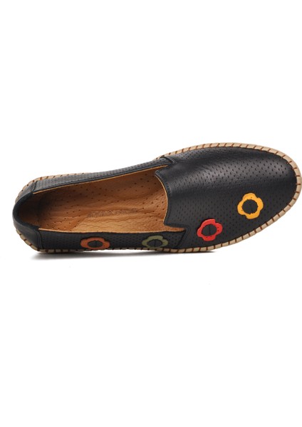 Siyah Kadın Düz Rahat Günlük Ayakkabı fırsatları