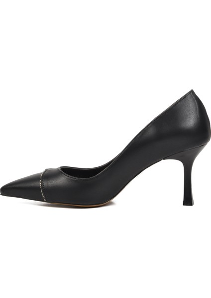 Siyah Kadın Topuklu Stiletto Ayakkabı fiyatları