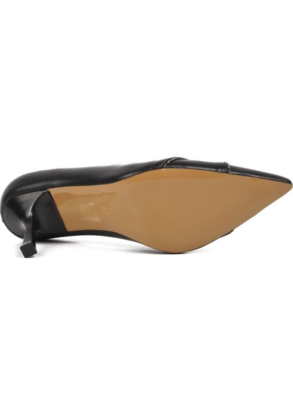 Siyah Kadın Topuklu Stiletto Ayakkabı indirimleri