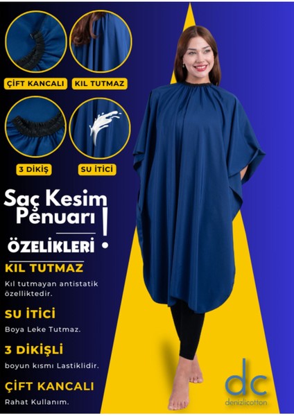 Boya ve Kıl Tutmayan Su Itici Saç Kesim Penuarı fiyatları