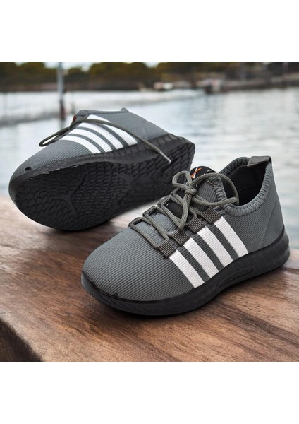 1224 Ortopedik Taban Çocuk Spor Ayakkabı Unisex Çocuk Spor Ayakkabı Süs Bağcıklı