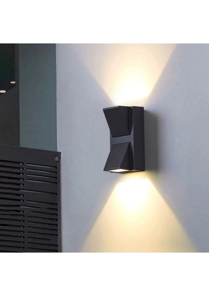 Dekoratif Modern LED Aplik 7 Watt Gün Işığı Çift Yönlü Cata Rodos Iç ve Dış Mekan Aplik