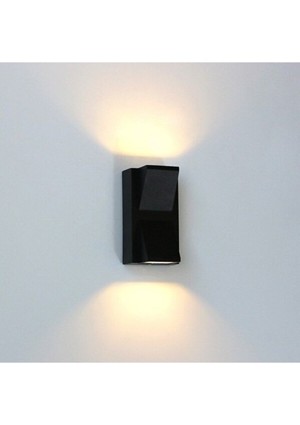 Dekoratif Modern LED Aplik 7 Watt Gün Işığı Çift Yönlü Cata Rodos Iç ve Dış Mekan Aplik