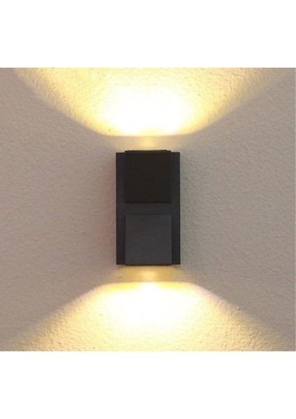 Dekoratif Modern LED Aplik 7 Watt Gün Işığı Çift Yönlü Cata Rodos Iç ve Dış Mekan Aplik