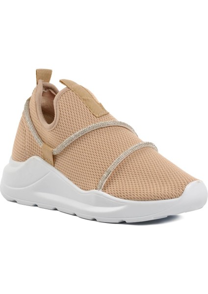 Bej Kadın Spor Ayakkabı Sneaker modelleri