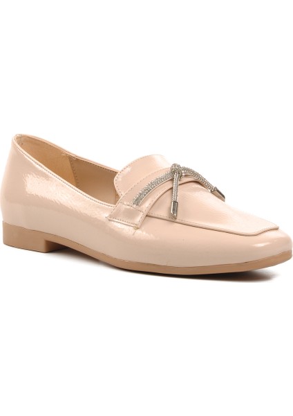 Bej Kadın Düz Rahat Günlük Ayakkabı modelleri