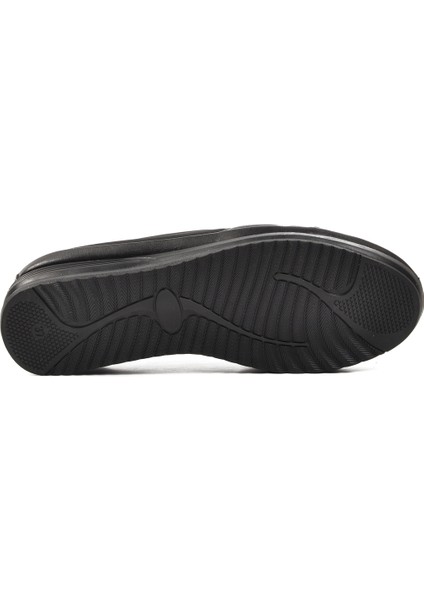 Siyah Simli Kadın Düz Rahat Günlük Ayakkabı indirimleri