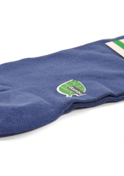 Indigo Mavi Unisex Çorap Patik Çorap