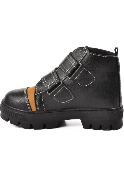 Siyah Camel Unisex Çocuk Bot
