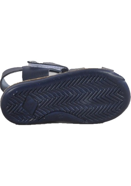 Kırmızı Lacivert Çocuk Düz Sandalet modelleri