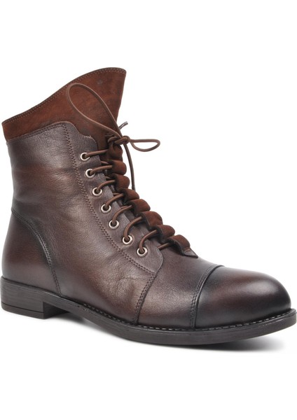 Kahve Deri Kadın Bot fiyatları