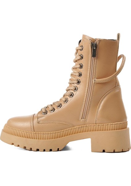 Nude Nut Kırışık Rugan Kadın Bot fiyatları