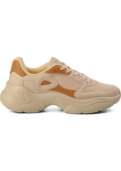 Bej Taba Kadın Spor Ayakkabı Sneaker