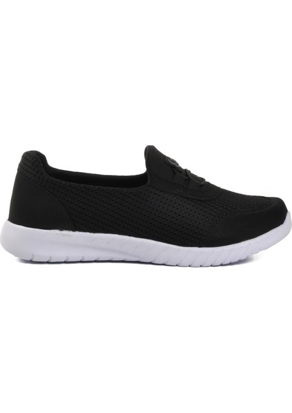Siyah Beyaz Kadın Spor Ayakkabı Sneaker