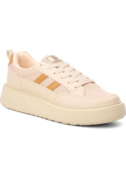 Bej Kadın Spor Ayakkabı Sneaker modelleri