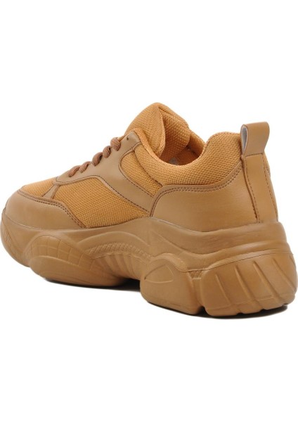 Bej Ekru Kadın Spor Ayakkabı Sneaker fırsatları