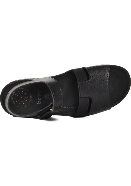 Siyah Kadın Düz Sandalet fırsatları