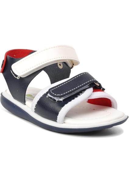 Lacivert Kırmızı Unisex Çocuk Sandalet modelleri