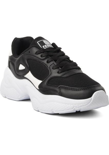Siyah Beyaz Kadın Spor Ayakkabı Sneaker modelleri