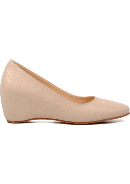 Bej Kadın Günlük Ayakkabı