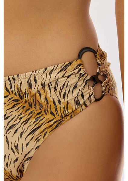 4600 Parlak Sarı Straplez Bikini Takımı fiyatları