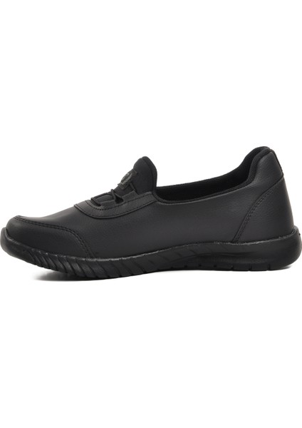 Siyah Kadın Spor Ayakkabı Sneaker