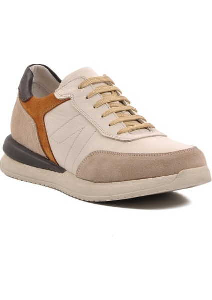 Bej Taba Erkek Sneaker Ayakkabı