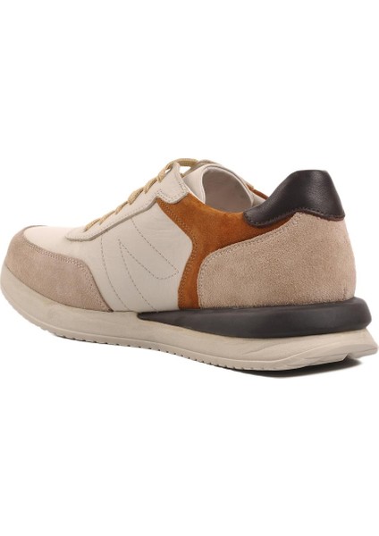 Bej Taba Erkek Sneaker Ayakkabı